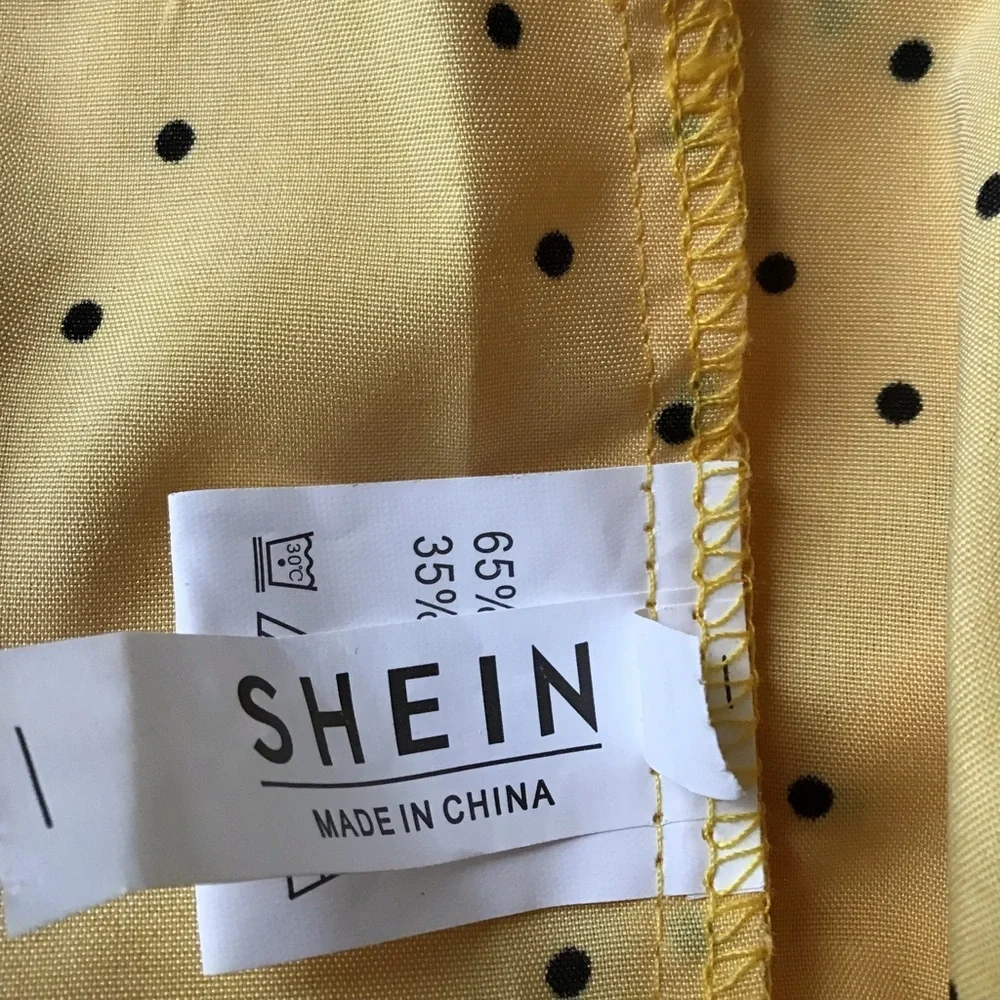 Yellow polka dot dress new - Picture 7 of 10